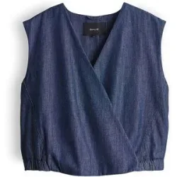 OPUS Jeansbluse WIONA dunkelblau   42 Damen