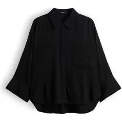 OPUS Hemdbluse FORNA schwarz   38 Damen