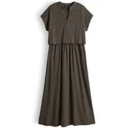 OPUS Maxikleid WERONA dunkelgrün   44 damen
