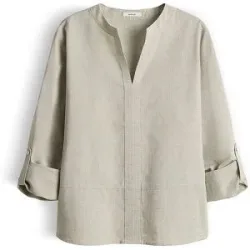 OPUS Hemdbluse FELEEN olive   40 Damen
