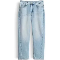 OPUS Jeans Straight Fit 7/8 MINAH HONEST hellblau   38/L26 Damen