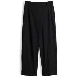 OPUS Businesshose MOZY TURN-UP schwarz   34 Damen