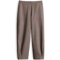 OPUS Hose Barrel Leg MYHA CURVED braun   42 damen