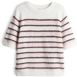 OPUS Pullover PIMOTA STRIPE rosa   38 damen