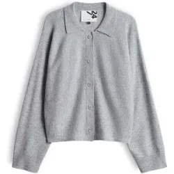 OPUS Strickjacke DULENA hellgrau   42 Damen