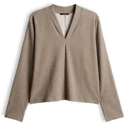 OPUS Langarmshirt SADOSA hellbraun   36 Damen