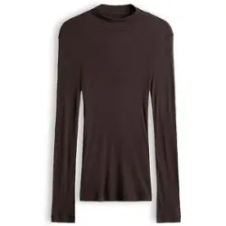 OPUS Langarmshirt SENTRO braun   36 Damen