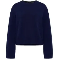 LANIUS Pullover Cropped Fit dunkelblau   44 damen