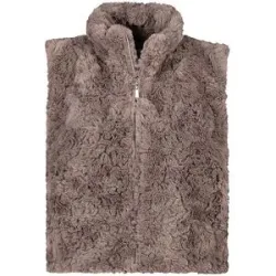 MONARI Gilet in Felloptik braun   46 damen