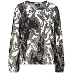 MONARI Langarmshirt  schwarz   38 Damen