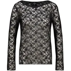 MONARI Langarmshirt  schwarz   34 Damen