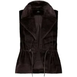 MONARI Gilet in Felloptik braun   38 Damen