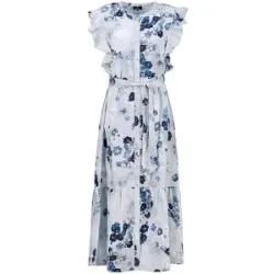 MONARI Midikleid  blau   36 damen