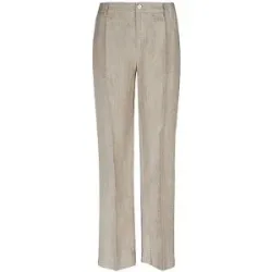 MAC Leinenhose NORA beige   42/L32 damen