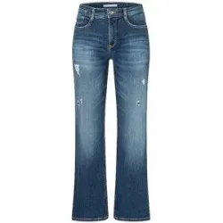 MAC Jeans Flared Fit LAURA dunkelblau   38/L30 damen