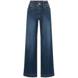 MAC Jeans Wide Fit RICH PALAZZO dunkelblau   34/L30 damen