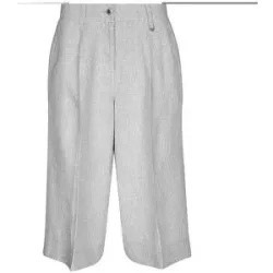 MAC Leinenshorts BRITT grau   46 damen