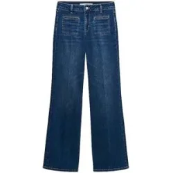 SOMEDAY Jeans Flared Fit CARIE FRENCH dunkelblau   34 damen