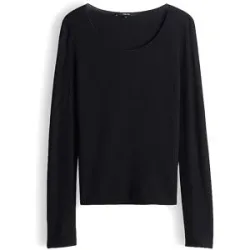 SOMEDAY Langarmshirt KIROSA SOFT LONG schwarz   36 damen