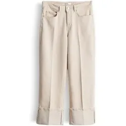 SOMEDAY Hose 7/8 CORAH TURN UP SLEEK creme   40 Damen