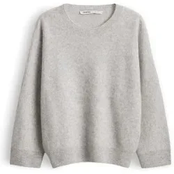SOMEDAY Kaschmirpullover TWILLA hellgrau   M Damen
