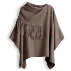 SOMEDAY Cape - Poncho BIRULA CAPE hellbraun Damen