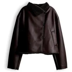 SOMEDAY Jacke in Lederoptik VALESA braun   40 Damen