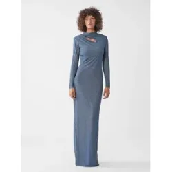 SELF-PORTRAIT Maxikleid  blau   38 damen