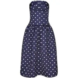 SELF-PORTRAIT Midikleid  dunkelblau   36 Damen