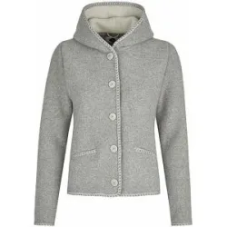 STAPF Trachtenstrickjacke MALWINE grau   XS damen