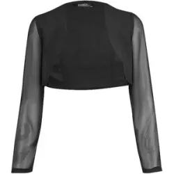 SWING Chiffonbolero schwarz   34 damen