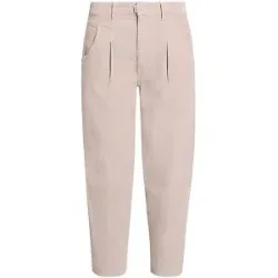 PNTS Hose Barrel Leg 05_THE O SHAPE beige   28/L32 Damen