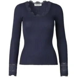 ROSEMUNDE Langarmshirt  dunkelblau   M Damen