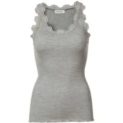ROSEMUNDE Top  hellgrau   XXL Damen