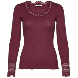 ROSEMUNDE Langarmshirt Benita dunkelrot   M Damen