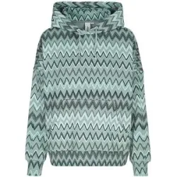 RAGWEAR Kapuzensweater - Hoodie PIRITA PRINT hellgrün   M Damen