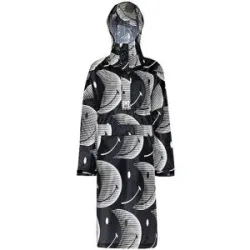 RAINKISS Regenjacke - Regenponcho HALF MOON SMILE schwarz damen