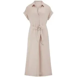 RIANI Leinenkleid beige   44 Damen