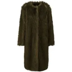 RIANI Mantel in Felloptik olive   36 Damen