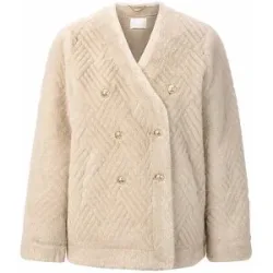 RICHROYAL Jacke in Felloptik  camel   42 damen