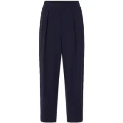 RICHROYAL Hose Barrel Leg dunkelblau   L Damen