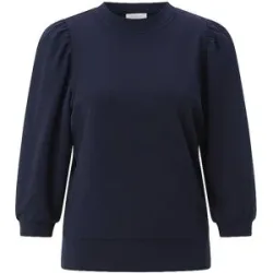 RICHROYAL Langarmshirt  dunkelblau   L Damen