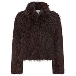 RICHROYAL Jacke in Felloptik  braun   36 Damen