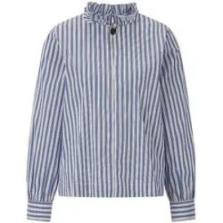RICHROYAL Blusenshirt  dunkelblau   38 Damen