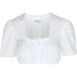 WENGER Dirndlbluse HANNA weiss   36 damen