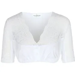 WENGER Dirndlbluse ANETTE weiss   46 Damen