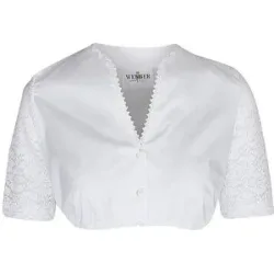 WENGER Dirndlbluse TINA weiss   46 damen
