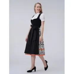 WENGER Dirndl LAURA  schwarz   40 Damen