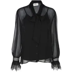 WENGER Trachtenbluse TRAUN schwarz   42 damen