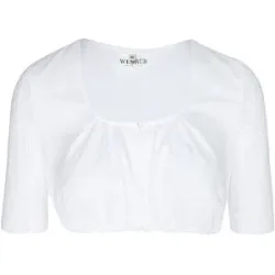 WENGER Dirndlbluse INDIA weiss   40 damen